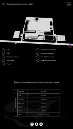 Mercedes-Benz Manufacturing Rus: информационный киоск завода — фотография проекта