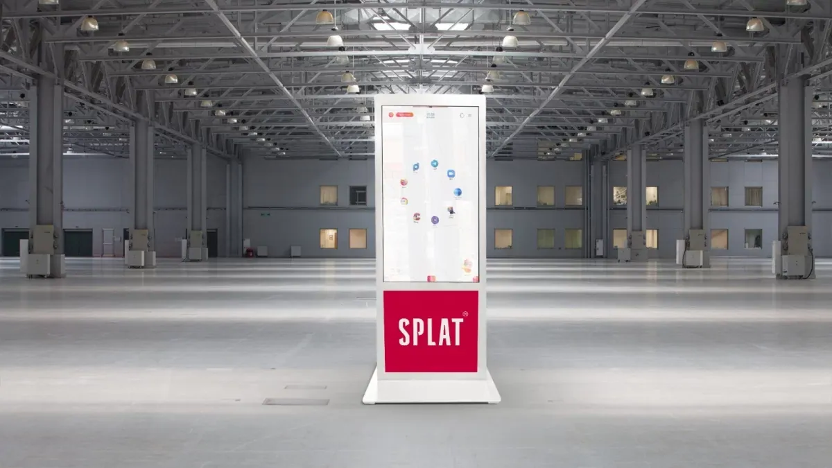 Splat: промо-терминал — фотография проекта