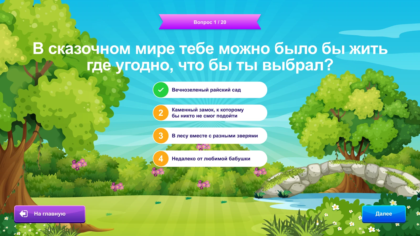 Тест «Какой ты персонаж?»: Первый вопрос из двадцати