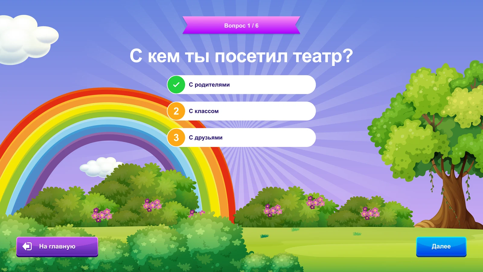 Письмо в будущее: С кем ребёнок пришёл в театр