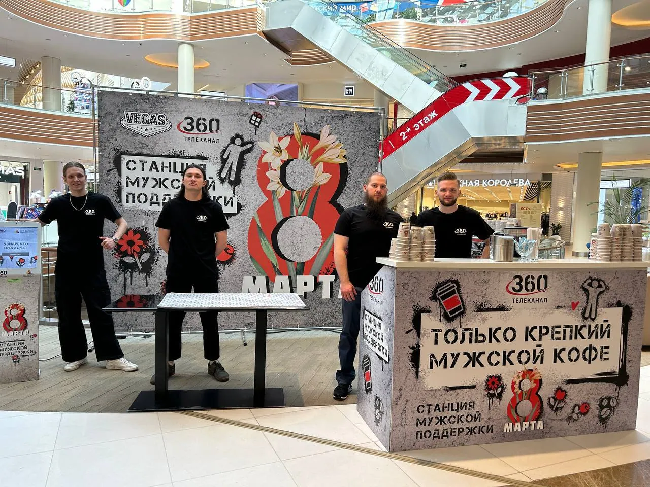Сбер: викторина на «Станции мужской поддержки» — фотография проекта